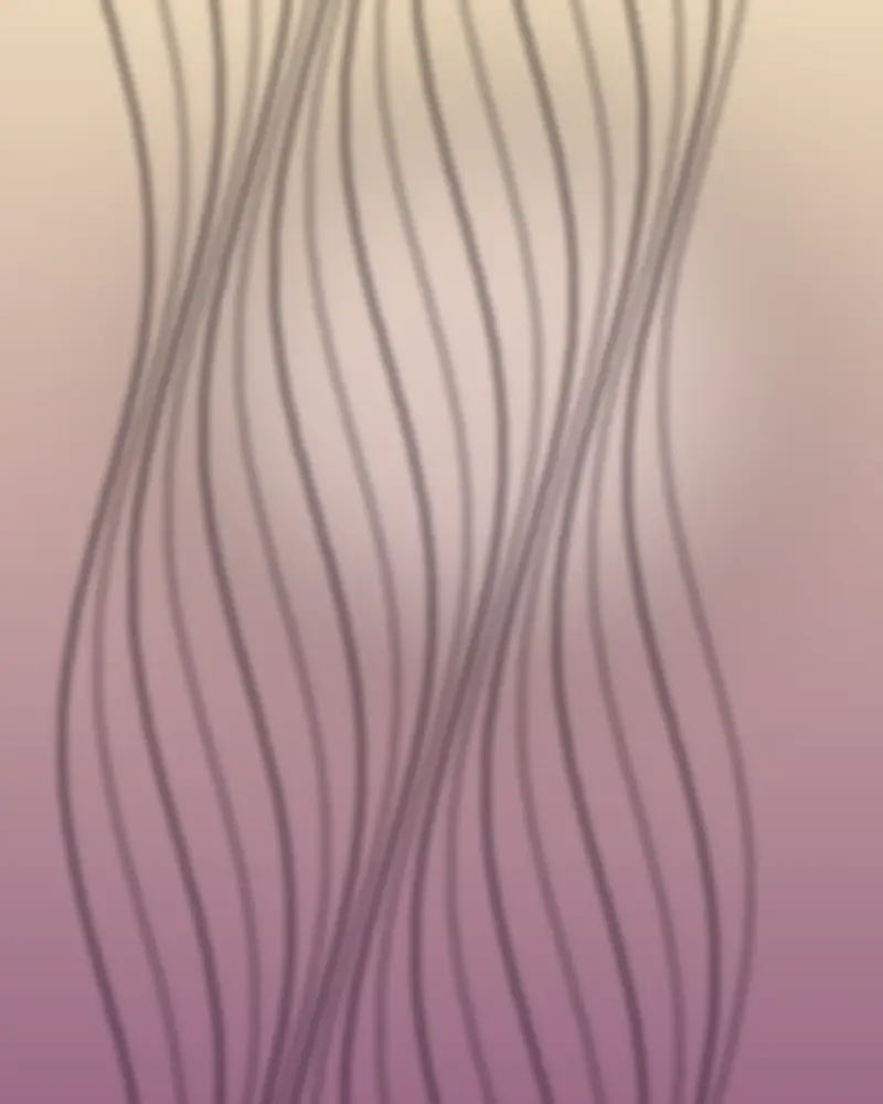 Long softly waved hair styling
